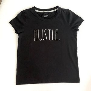 Rae Dunn HUSTLE. Tee